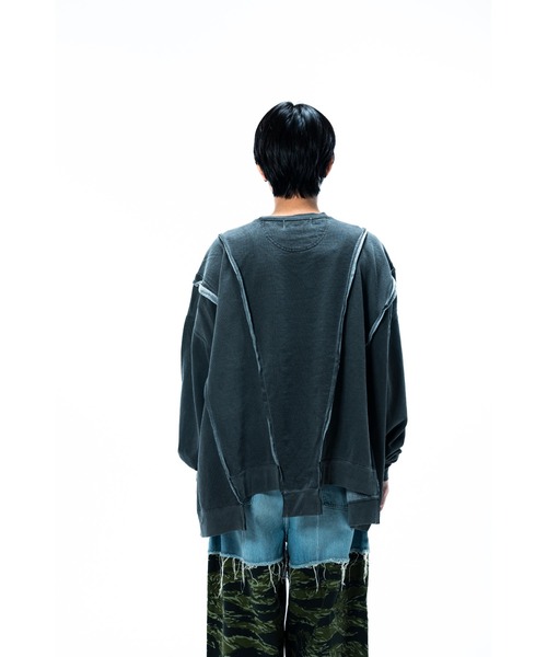 DISCOVERED（ディスカバード）の「Docking Logo Sweat（スウェット・メンズ・ホワイト/ブラック・SMALL/LARGE）」の16枚目の写真