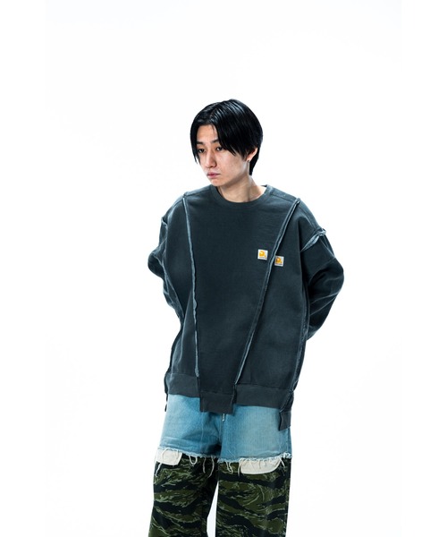 DISCOVERED（ディスカバード）の「Docking Logo Sweat（スウェット・メンズ・ホワイト/ブラック・SMALL/LARGE）」の14枚目の写真