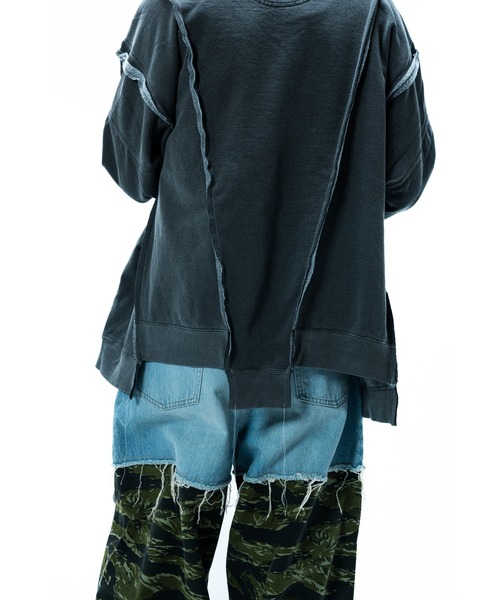 DISCOVERED（ディスカバード）の「Docking Logo Sweat（スウェット・メンズ・ホワイト/ブラック・SMALL/LARGE）」の20枚目の写真