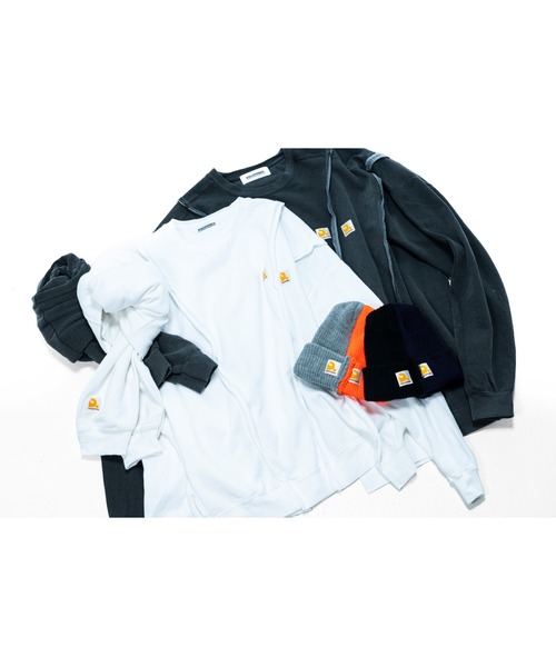 DISCOVERED（ディスカバード）の「Docking Logo Sweat（スウェット・メンズ・ホワイト/ブラック・SMALL/LARGE）」の21枚目の写真