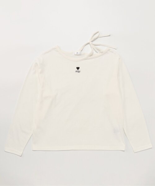 algy（アルジー）の「メッシュニット&ロンTセット（Tシャツ/カットソー・キッズ・ピンク/サックスブルー/グレー・160/150/140/130）」の17枚目の写真