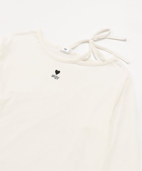 algy（アルジー）の「メッシュニット&ロンTセット（Tシャツ/カットソー・キッズ・ピンク/サックスブルー/グレー・160/150/140/130）」の19枚目の写真