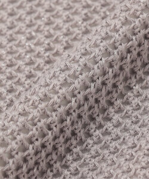 algy（アルジー）の「メッシュニット&ロンTセット（Tシャツ/カットソー・キッズ・ピンク/サックスブルー/グレー・160/150/140/130）」の5枚目の写真