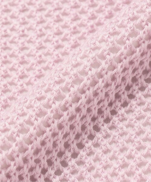 algy（アルジー）の「メッシュニット&ロンTセット（Tシャツ/カットソー・キッズ・ピンク/サックスブルー/グレー・160/150/140/130）」の6枚目の写真