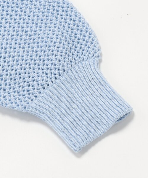 algy（アルジー）の「メッシュニット&ロンTセット（Tシャツ/カットソー・キッズ・ピンク/サックスブルー/グレー・160/150/140/130）」の8枚目の写真