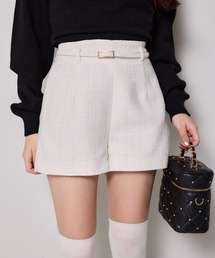 one after another NICE CLAUP | セットで着れる/ベルト付きショートパンツ(その他パンツ)