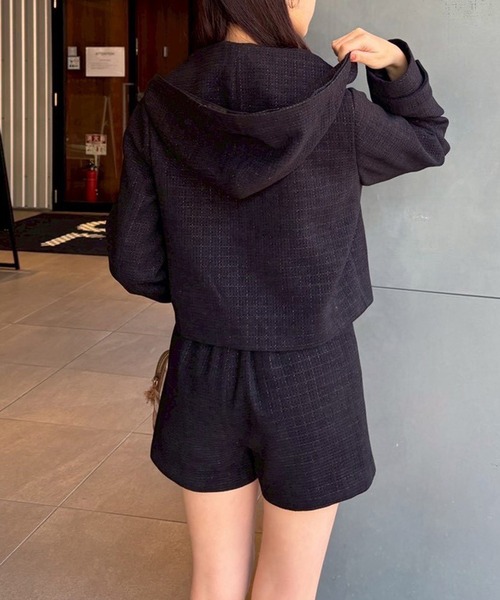 one after another NICE CLAUP(ワンアフターアナザーナイスクラップ)の「セットで着れる/ベルト付きショートパンツ(その他パンツ・レディース・アイボリー/ブラック/ブラック系その他/イエロー/ベージュ/ブラック系/グレー系その他・FREE)」の17枚目の写真