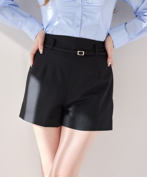 セール】セットで着れる/ベルト付きショートパンツ（その他パンツ