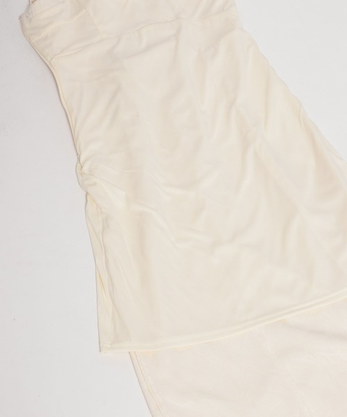 mysty woman（ミスティウーマン）の「フラワージャガードキャミワンピース 645143（ワンピース・レディース・アイボリー/ブラック・FREE）」の19枚目の写真