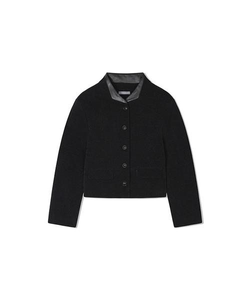 Yuje（ユジェ）の「CODUROY PADDING JACKET (2color)（その他アウター・レディース・ブラック/Beige・FREE）」の2枚目の写真