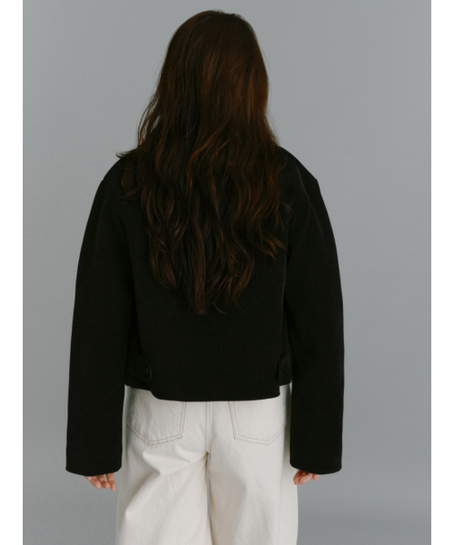 Yuje（ユジェ）の「CODUROY PADDING JACKET (2color)（その他アウター・レディース・ブラック/Beige・FREE）」の7枚目の写真