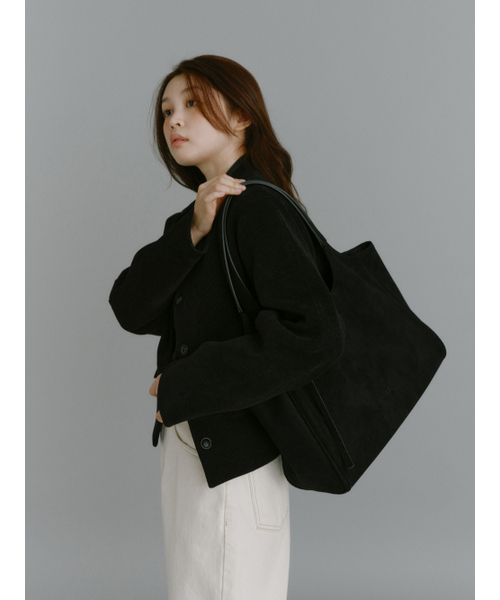 Yuje（ユジェ）の「CODUROY PADDING JACKET (2color)（その他アウター・レディース・ブラック/Beige・FREE）」の9枚目の写真