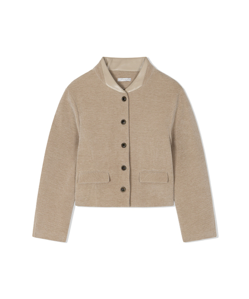 Yuje（ユジェ）の「CODUROY PADDING JACKET (2color)（その他アウター・レディース・ブラック/Beige・FREE）」の10枚目の写真
