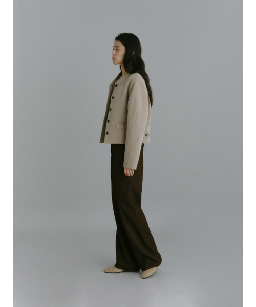 Yuje（ユジェ）の「CODUROY PADDING JACKET (2color)（その他アウター・レディース・ブラック/Beige・FREE）」の18枚目の写真