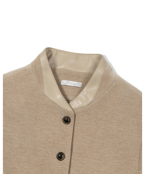 Yuje（ユジェ）の「CODUROY PADDING JACKET (2color)（その他アウター・レディース・ブラック/Beige・FREE）」の22枚目の写真
