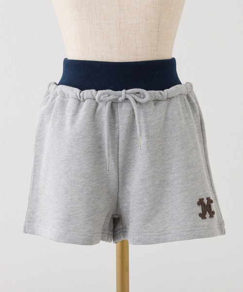 one after another NICE CLAUP(ワンアフターアナザーナイスクラップ)の「セットで着れる/カットショートパンツ(その他パンツ・レディース・ネイビー/杢グレー/アイボリー・FREE)」の10枚目の写真