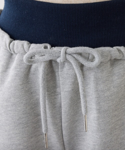 one after another NICE CLAUP(ワンアフターアナザーナイスクラップ)の「セットで着れる/カットショートパンツ(その他パンツ・レディース・ネイビー/杢グレー/アイボリー・FREE)」の12枚目の写真