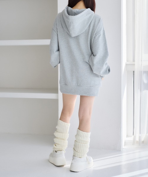 one after another NICE CLAUP(ワンアフターアナザーナイスクラップ)の「セットで着れる/カットショートパンツ(その他パンツ・レディース・ネイビー/杢グレー/アイボリー・FREE)」の20枚目の写真