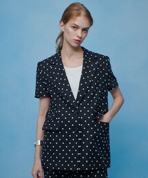 レディースのジャケット/アウター（ドット柄）ファッション通販 - ZOZOTOWN