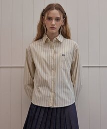 HAINT（ヘイント）の「ESSENTIAL STRIPE SHIRT_2COLORS_CREAM（シャツ/ブラウス）」