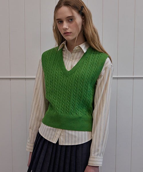 HAINT（ヘイント）の「ESSENTIAL STRIPE SHIRT_2COLORS_CREAM（シャツ/ブラウス・レディース・その他・FREE）」の3枚目の写真