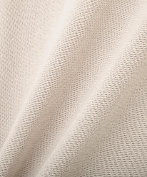 human woman（ヒューマンウーマン）の「◆【ウォッシャブル】オーガニックコットン混ライン入プルオーバー（ニット/セーター・レディース・ネイビー/ブルー/グリーン/ベージュ系その他2・MEDIUM）」の14枚目の写真