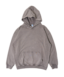 DOUBLE JD（ダブルジェイディー）の「ピグメントウォッシングフードパーカー(グレー)（パーカー）」