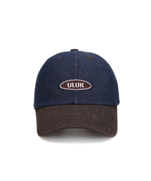 ULUK（ユルク）の「エッセンシャルサークルデニムツートンボールキャップ_Brown（キャップ）」