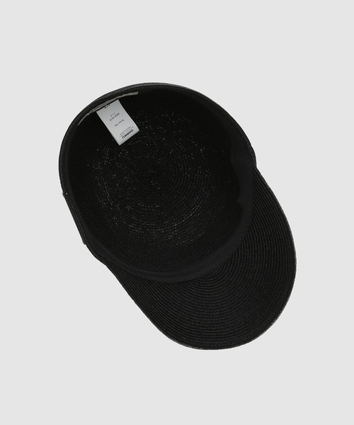 DAIRIKU(ダイリク)の「Straw Cap(キャップ・メンズ・ライトブラウン/ブラック・7 5/8/7 1/4)」の6枚目の写真