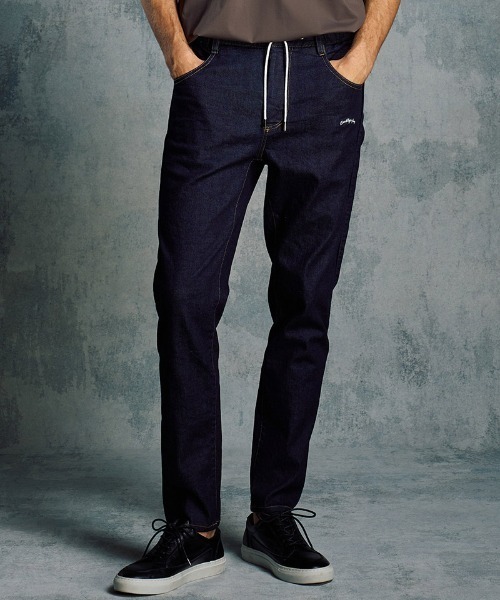 wjk（ダヴルジェイケイ）の「mp14585- thin denim easy イージーデニムパンツ(5224 ds07i)（デニムパンツ・メンズ・ブラック/ホワイト/インディゴブルー・XL/L/M/S）」の3枚目の写真