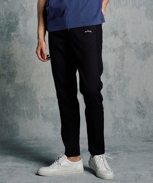 wjk（ダヴルジェイケイ）の「mp14585- thin denim easy イージーデニムパンツ(5224 ds07i)（デニムパンツ・メンズ・ブラック/ホワイト/インディゴブルー・XL/L/M/S）」の12枚目の写真