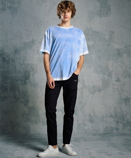 wjk（ダヴルジェイケイ）の「mp14585- thin denim easy イージーデニムパンツ(5224 ds07i)（デニムパンツ・メンズ・ブラック/ホワイト/インディゴブルー・XL/L/M/S）」の13枚目の写真