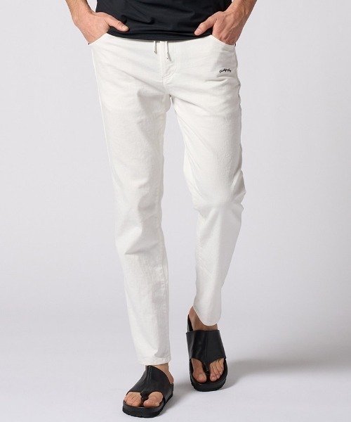 wjk（ダヴルジェイケイ）の「mp14585- thin denim easy イージーデニムパンツ(5224 ds07i)（デニムパンツ・メンズ・ブラック/ホワイト/インディゴブルー・XL/L/M/S）」の15枚目の写真