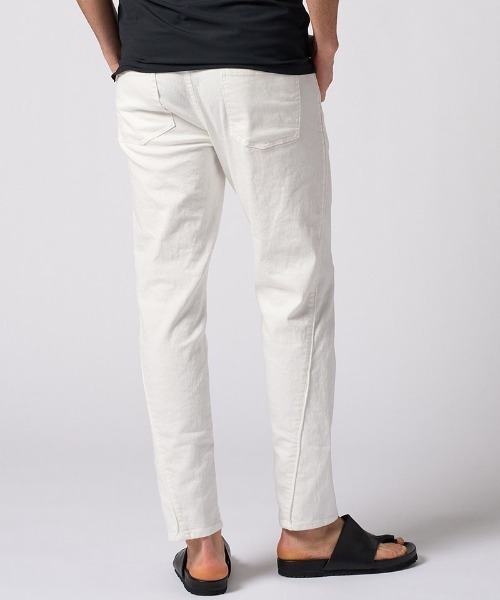 wjk（ダヴルジェイケイ）の「mp14585- thin denim easy イージーデニムパンツ(5224 ds07i)（デニムパンツ・メンズ・ブラック/ホワイト/インディゴブルー・XL/L/M/S）」の17枚目の写真