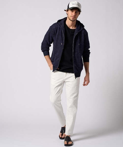 wjk（ダヴルジェイケイ）の「mp14585- thin denim easy イージーデニムパンツ(5224 ds07i)（デニムパンツ・メンズ・ブラック/ホワイト/インディゴブルー・XL/L/M/S）」の19枚目の写真