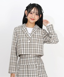 PINKHUNT（ピンクハント）の「PINKHUNT ショート丈チェックジャケット 1320K (ボトムス別売り)（テーラードジャケット）」