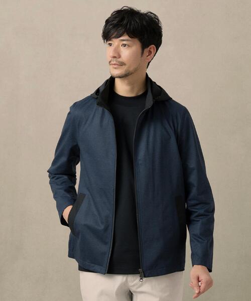 TAKEO KIKUCHI(タケオキクチ)の「2WAYアクティブ ライト ブルゾン(ブルゾン・メンズ・グレー/ブルー系その他/ネイビー・02/03/04)」の2枚目の写真