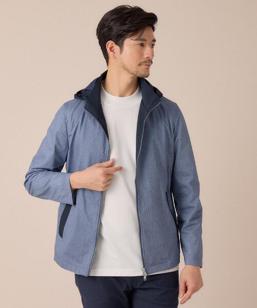 TAKEO KIKUCHI(タケオキクチ)の「2WAYアクティブ ライト ブルゾン(ブルゾン・メンズ・グレー/ブルー系その他/ネイビー・02/03/04)」の6枚目の写真