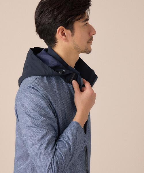 TAKEO KIKUCHI(タケオキクチ)の「2WAYアクティブ ライト ブルゾン(ブルゾン・メンズ・グレー/ブルー系その他/ネイビー・02/03/04)」の7枚目の写真