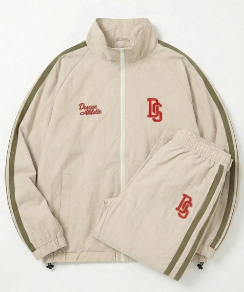 DISCUS（ディスカス）の「『DISCUS/ディスカス』脇ドロストナイロントラックブルゾン【Z】【Z】（ブルゾン・メンズ・アイボリー/ブラック・LL/M/L）」の4枚目の写真