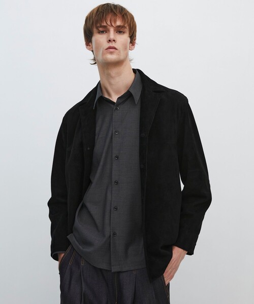 希少数量限定】ゴートスエード シングルジャケット |最高級スエード