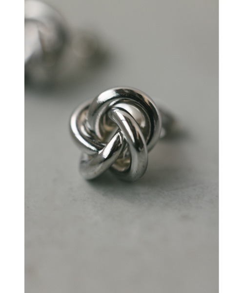 STYLEMIXER（スタイルミキサー）の「ノットモチーフピアス（ピアス（両耳用）・レディース・ゴールド/シルバー・FREE）」の20枚目の写真