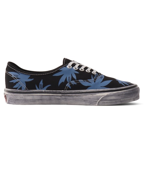 VANS(バンズ)の「VANS LX Authentic 44 Archive / バンズ LX オーセンティック44 アーカイブ(スニーカー・メンズ・ブラック×ブルー・23.0cm/23.5cm/24.0cm/24.5cm/25.0cm/26.0cm/26.5cm/27.0cm/27.5cm/28.0cm)」の4枚目の写真