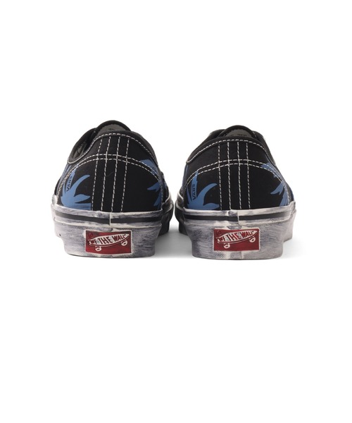 VANS(バンズ)の「VANS LX Authentic 44 Archive / バンズ LX オーセンティック44 アーカイブ(スニーカー・メンズ・ブラック×ブルー・23.0cm/23.5cm/24.0cm/24.5cm/25.0cm/26.0cm/26.5cm/27.0cm/27.5cm/28.0cm)」の6枚目の写真