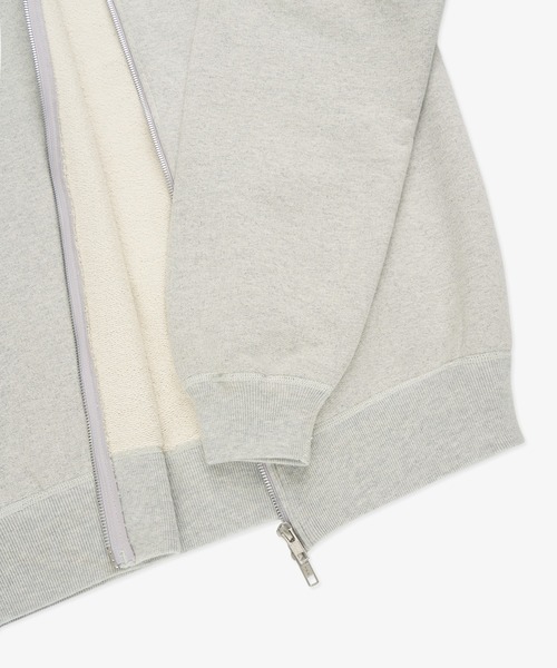 FRONT 11201（フロントワンワントゥーオーワン）の「Drivers Sweat Top/ Made in Japan（スウェット・メンズ・グレー・M/S/L/XL）」の4枚目の写真