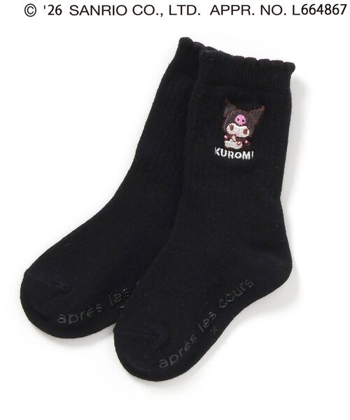 sanrio(サンリオ)の「サンリオキャラクターズソックス(ソックス/靴下・キッズ・ピンク/アイボリー/サックスブルー/ブラック・21/18/15 /12)」の12枚目の写真