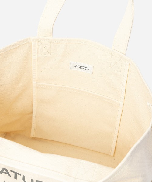 Saturdays NYC（サタデーズ ニューヨークシティ ）の「International Tote Bag（トートバッグ・メンズ・キナリ・FREE）」の6枚目の写真