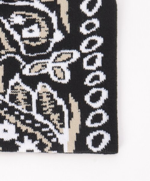 VENCEEXCHANGE（ヴァンスエクスチェンジ）の「ペイズリービーニーニット帽（ニットキャップ/ビーニー・メンズ・ベージュ/ピンク/ブラック・フリー）」の12枚目の写真