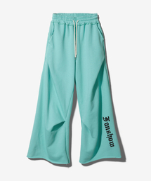 FANSHOW（ファンショー）の「ANCIENT GEOMETRY FLARE SWEAT PANTS - T BLUE（スウェットパンツ）」