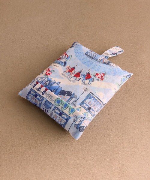 Cath Kidston(キャスキッドソン)の「フォルダウェイ ショッパー London Town(エコバッグ/サブバッグ・レディース・ブルー・FREE)」の2枚目の写真